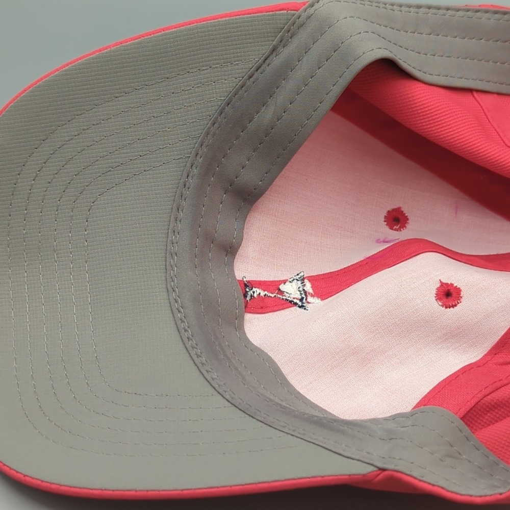 Golftini Hat Golf Cap Imperial Low Profile OSFM Red UPF 50+ Strapback - Picture 9 of 10